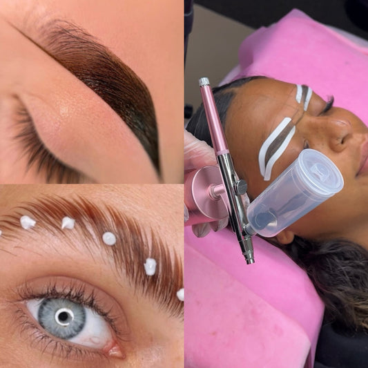 Pack 3 en 1 air brush brows,brows lift et henna brows+ kit inclus