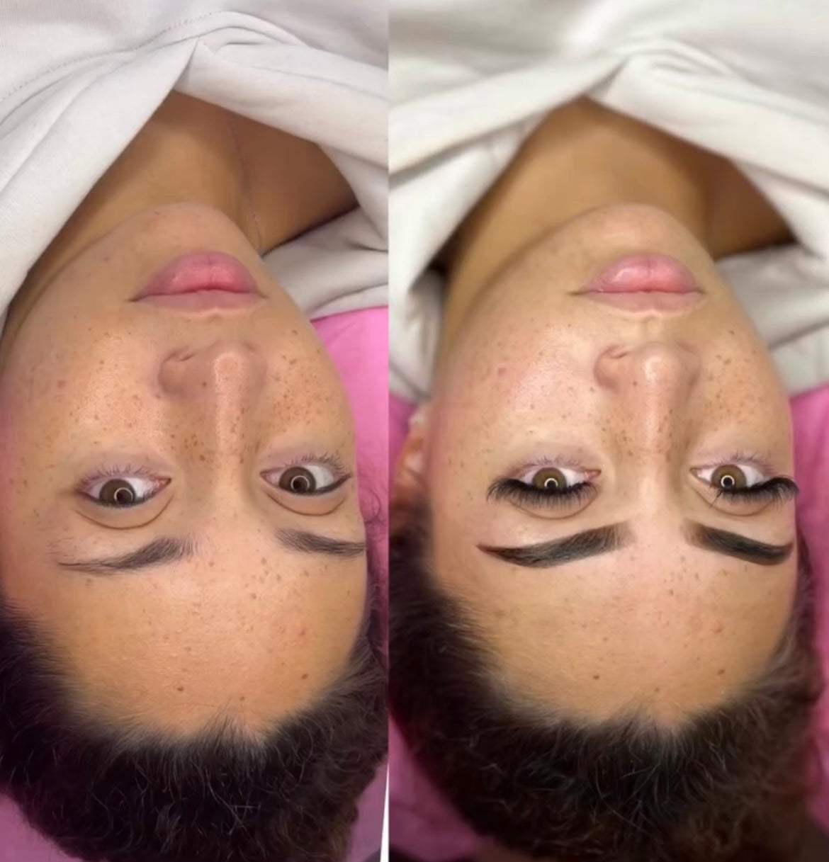 Pack 4 en 1 air brush brows,brows lift,teinture hybride et restructuration des sourcils + kit inclus sur place (2 jours)