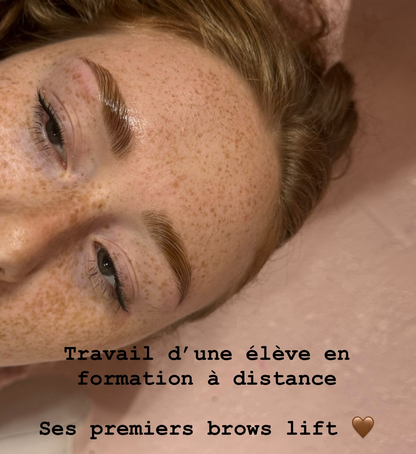 Pack 3 en 1 brows lift et teinture hybride avec structuration des sourcils + Henna Brows + kit inclus (à distance)