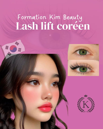 Lash lift coréen + kit inclus (à distance)
