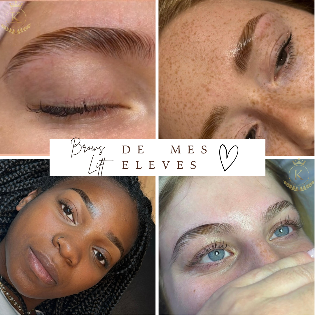 Pack 3 en 1 :  Brows lift , teinture hybride & Lash lift + kit inclus ( à distance )