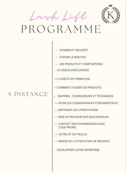 Pack 2 en 1 :Lash lift classique + Lash lift coréen et teinture, soin kératine + kit inclus (sur place 1 jour)