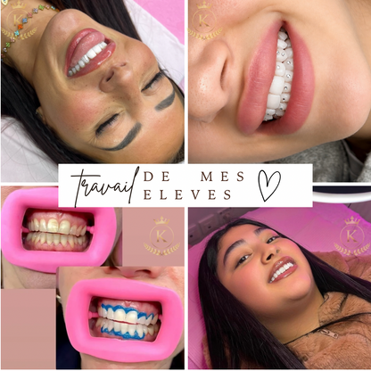 Pack 2 en 1 : blanchiment dentaire et strass dentaire + kit inclus (à distance )