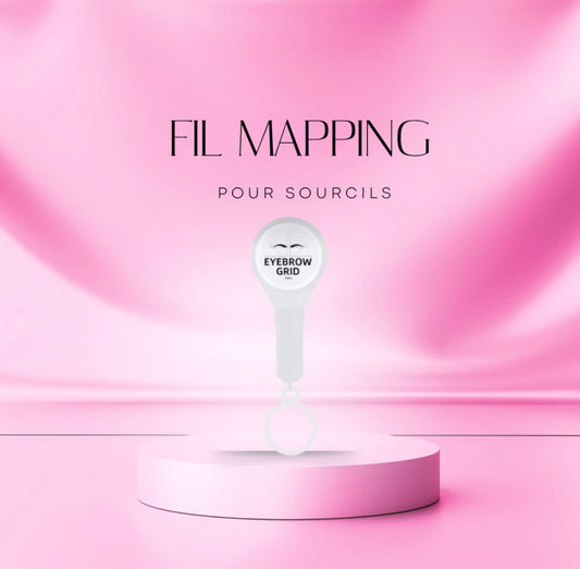 Fil de mapping Queen blanc