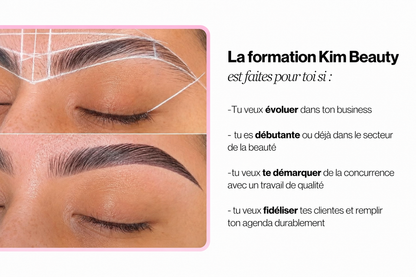Pack 3 en 1 :  Brows lift , teinture hybride & Lash lift + kit inclus ( à distance )